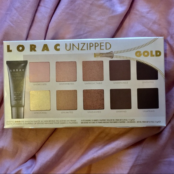 Sephora Other - ✨NEW IN BOX✨ Lorac Unzipped Gold Palette